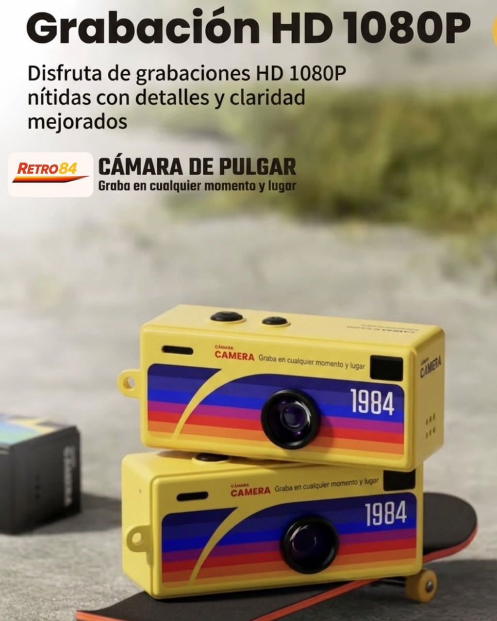 Mini Cámara Vintage Retro84