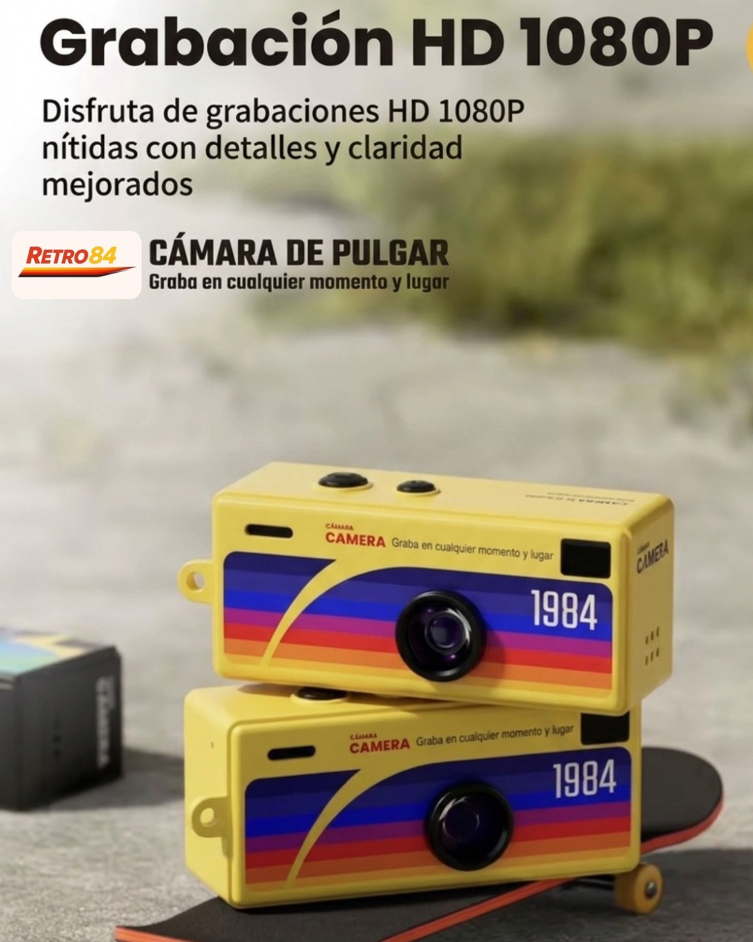 Mini Cámara Vintage Retro84